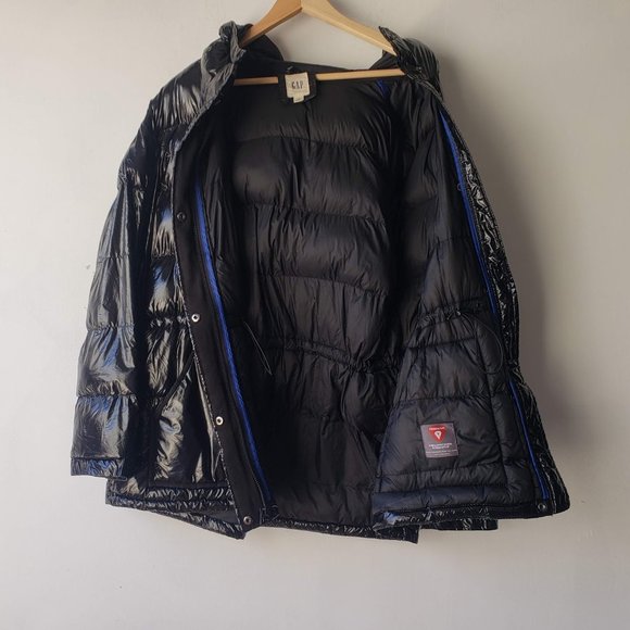 Vintage GAP Y2K Missy Elliott Style Shiny Puffer - Picture 7 of 10